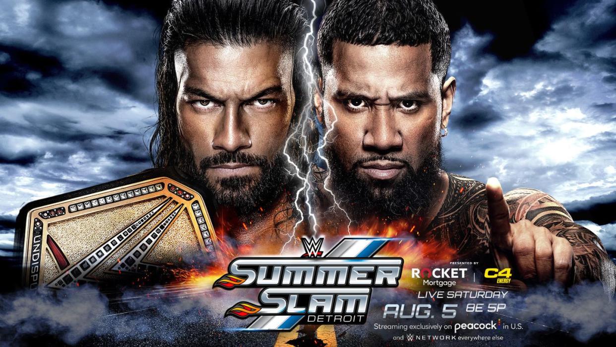 wwe summerslam 2023 roman reigns vs jey uso