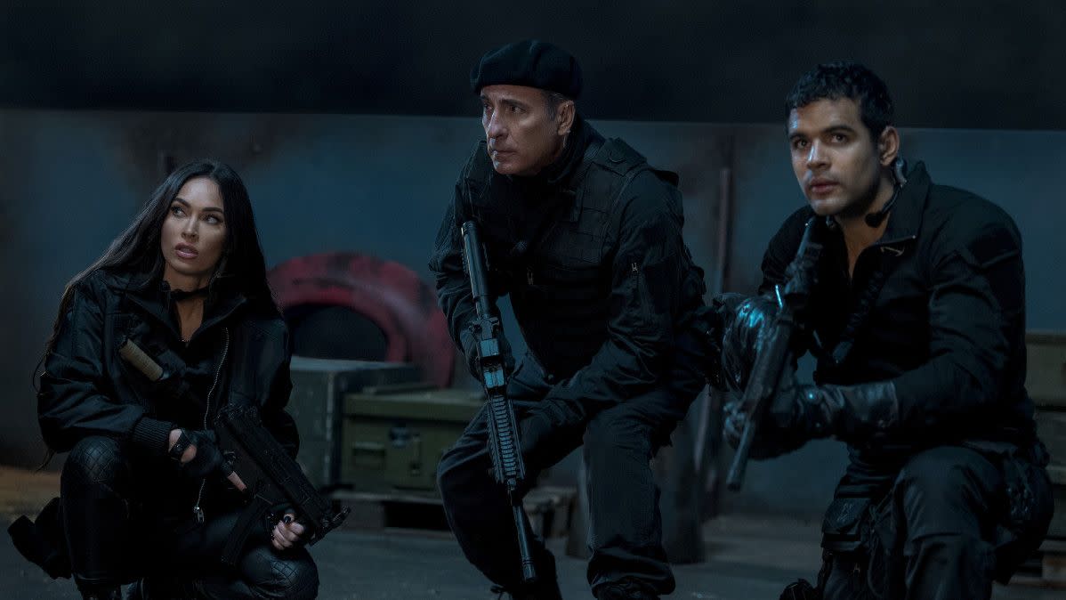 the expendables 4, megan fox, andy garcia, jacob scipio