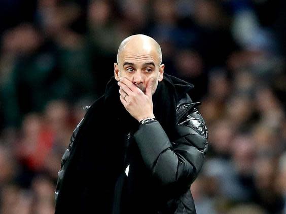 Guardiola reacts as City lose at home to United (PA)