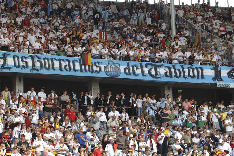 “Los Borrachos del Tablón” pisaron fuerte en el mundial de Alemania