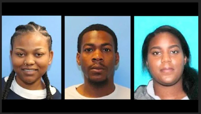 Three people accused of assaulting a woman inside her Pierce County apartment, forcing her to jump from a balcony, have been sentenced in Pierce County Superior Court. From left: Z’jamayla Monae Steele, Omari Jerome Steele and Emmanuella “Ella” Heloria Charles.