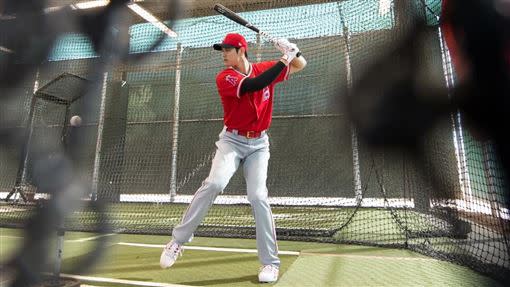 天使隊大谷翔平。（圖／翻攝自天使隊推特）