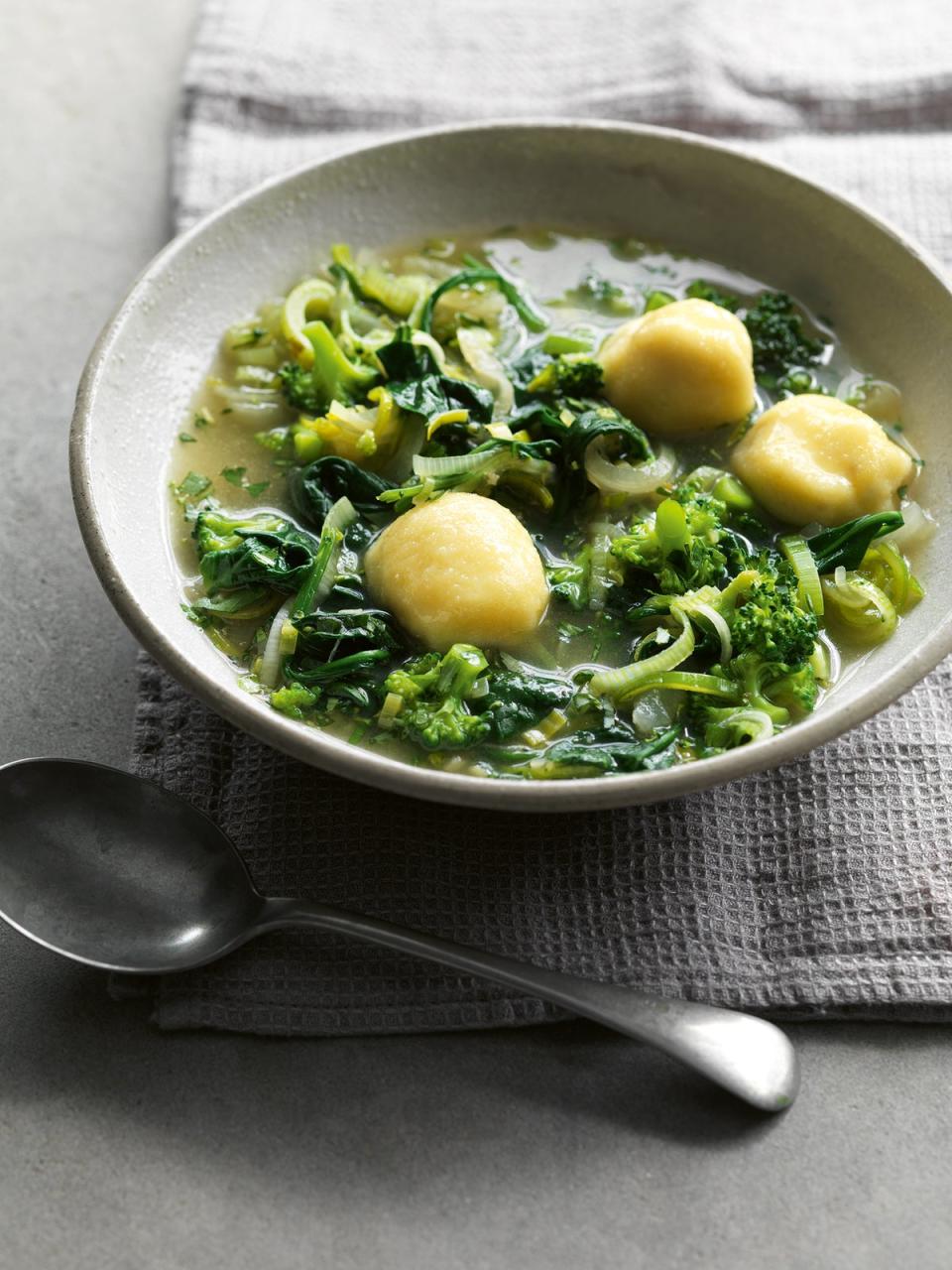 Soup is the perfect vehicle for using up vegetables you have in your fridge (Jonathan Gregson)