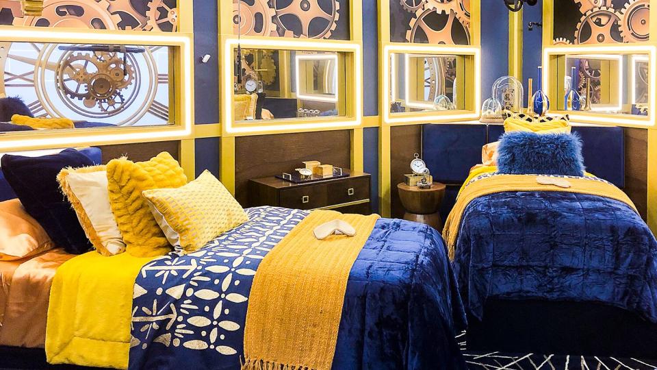 First Look at Celebrity Big Brother's Contemporary Swiss Chalet House – See The Bedrooms