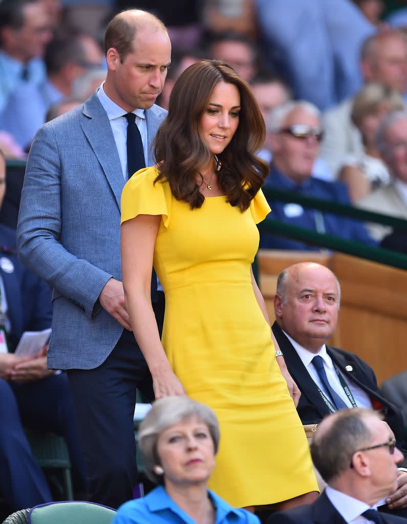 William and Kate. (Photo: Getty Images)