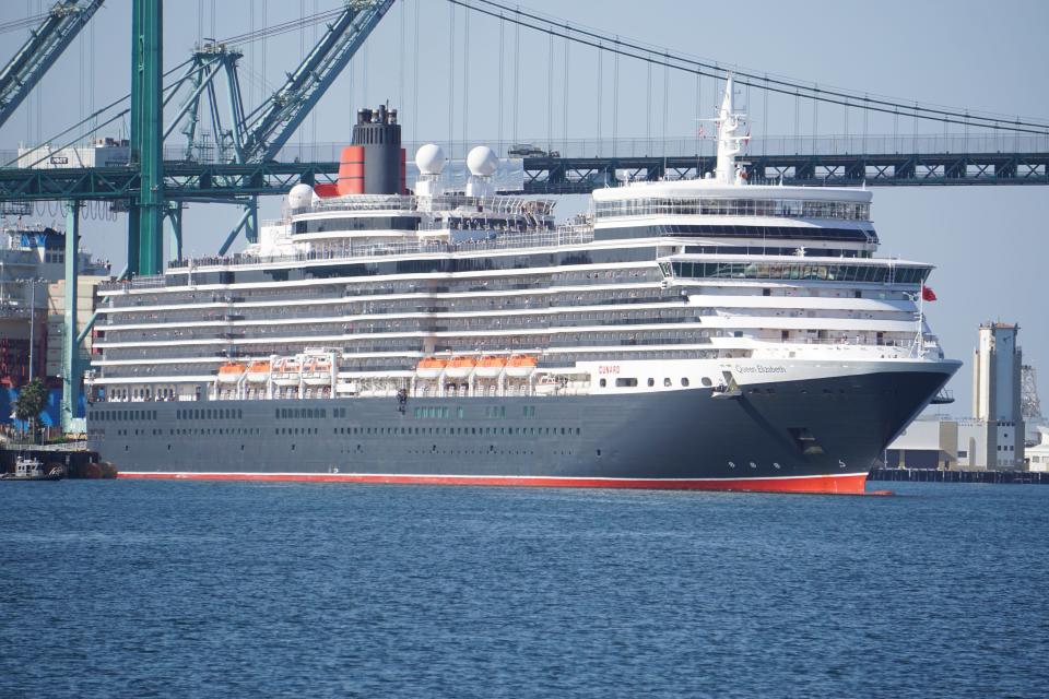 Cunard's fleet won't sail again until at least Nov. 1.