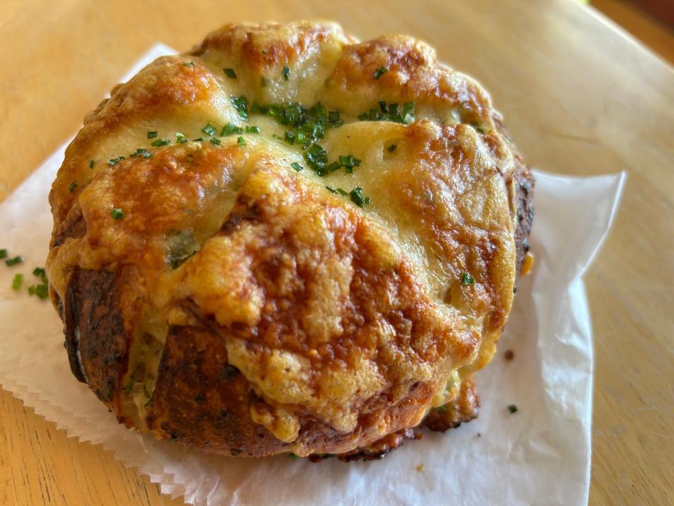 A weekend special in February, the Korean-style French onion bagel at Allie Boy's Bagelry & Luncheonette tastes shockingly similar to classic French onion soup.