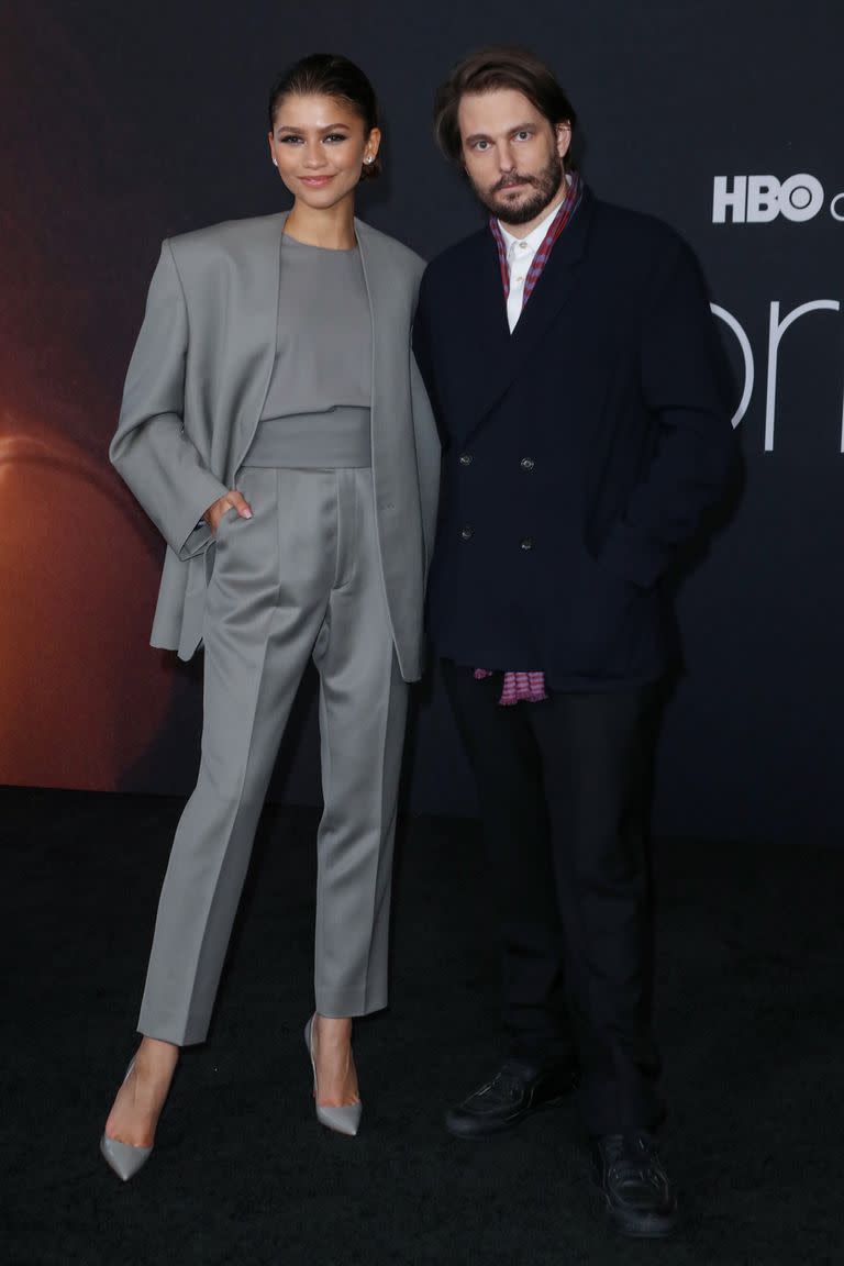 Zendaya y Sam Levinson, creador de Euphoria, se robaron todas las miradas