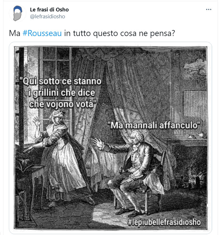 L'ultimo voto pentastellato ha scatenato la fantasia del popolo social. C’è chi ha ironizzato sulla costruzione semplicistica e tendenziosa del quesito, chi ha “scambiato” Draghi con le creature leggendarie e chi si è immaginato un ballottaggio tra Giuseppe Conte e l’ex numero uno della Bce durante il serale di “Amici”.