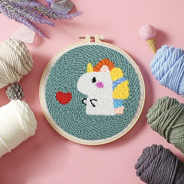 Embroidery hoop art step by step 