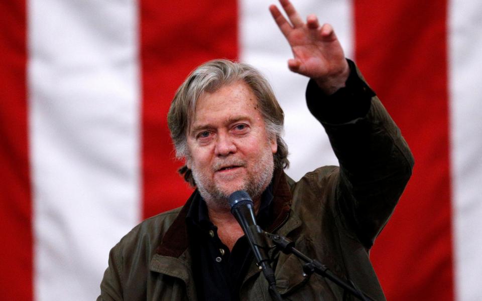 Steve Bannon, the former White House chief strategist - REUTERS