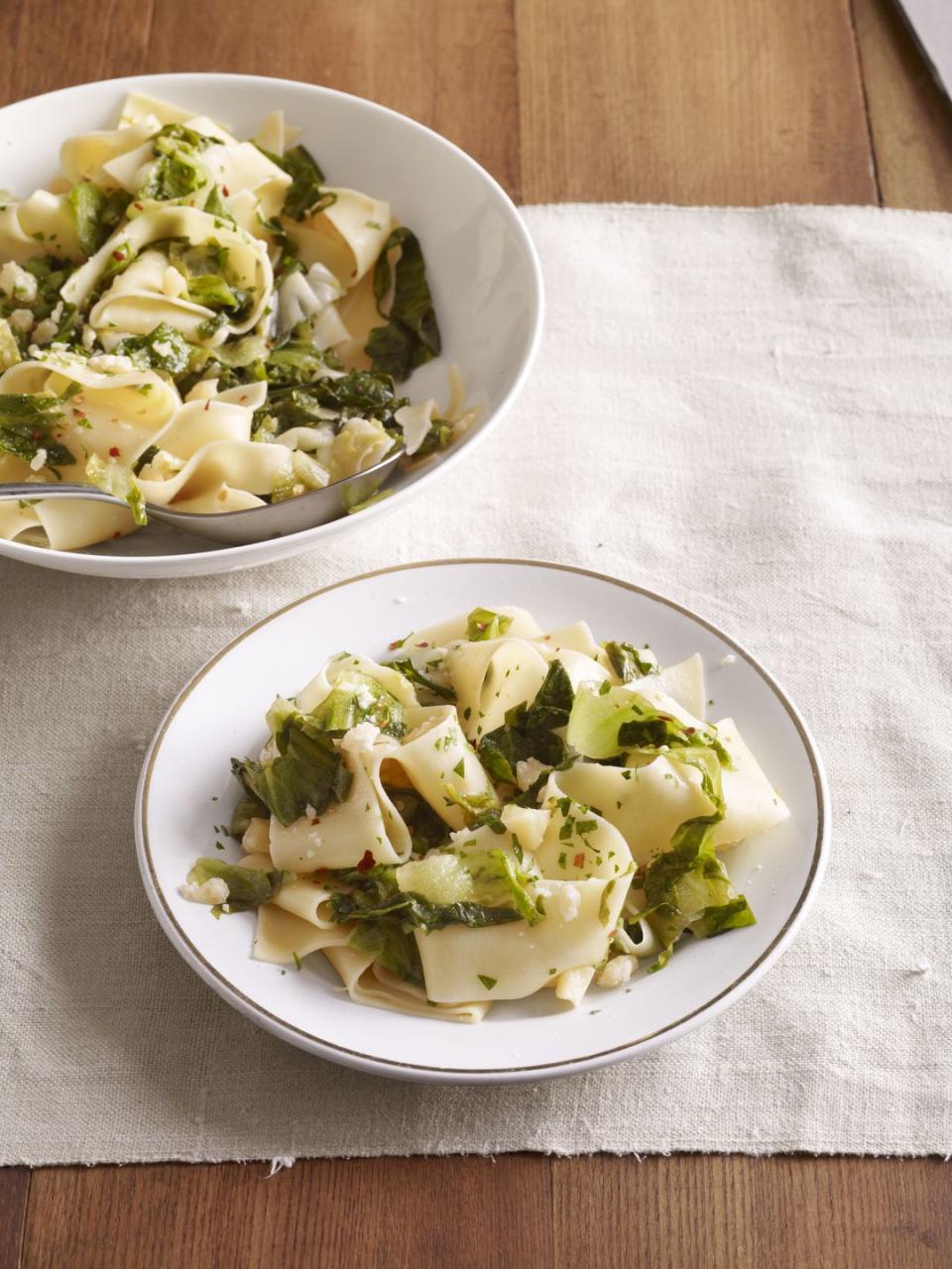 Pappardelle with Escarole