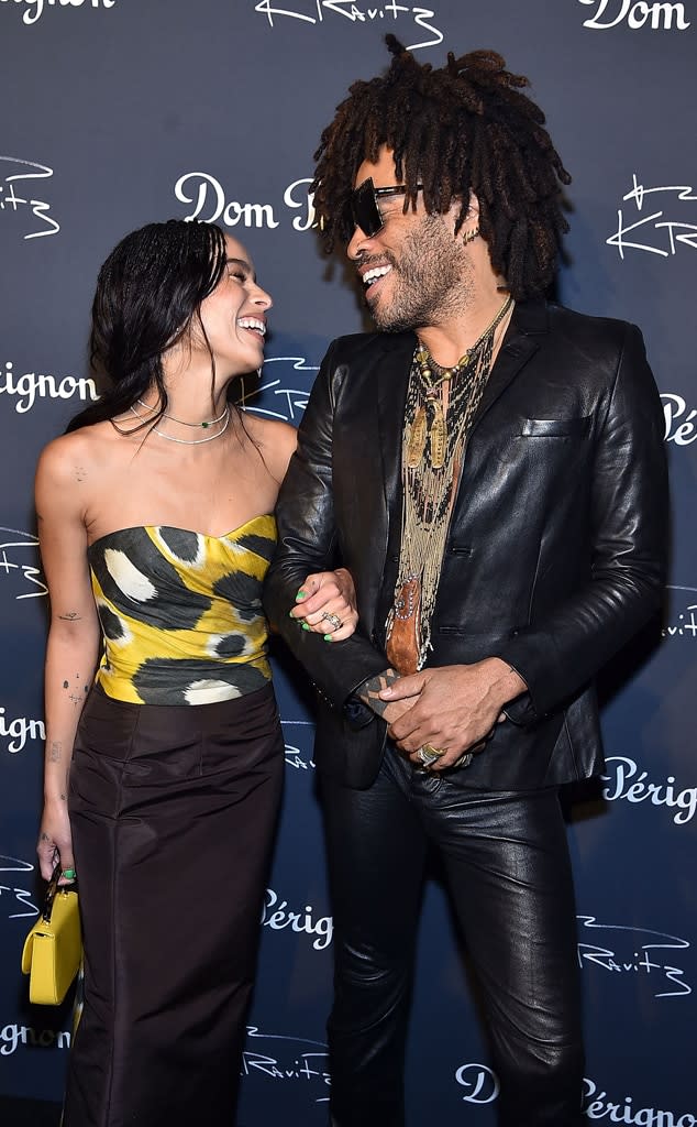 Zoe Kravitz, Lenny Kravitz 