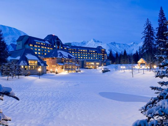 ALASKA: The Hotel Alyeska, Girdwood