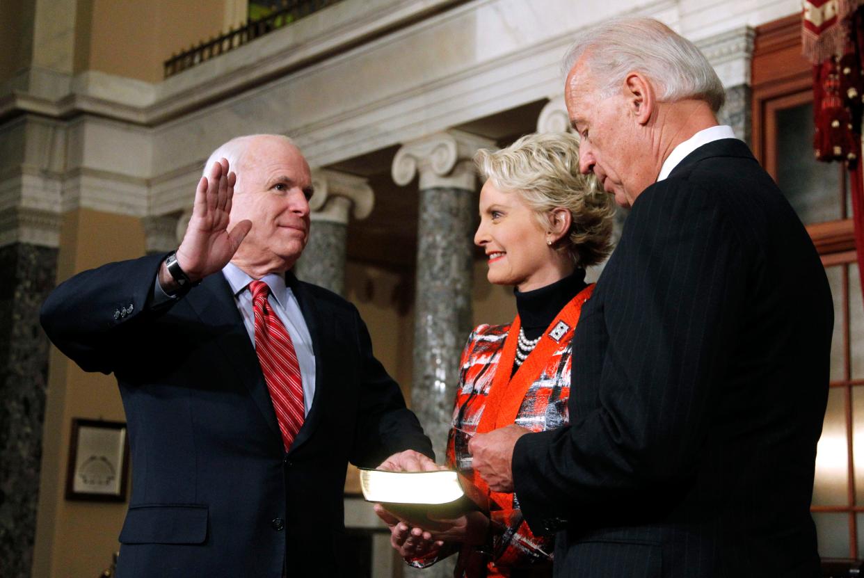 Late U.S. Senator John McCain (R-Ariz.) was released from Vietnam after being held as a prisoner of war for more than five years.