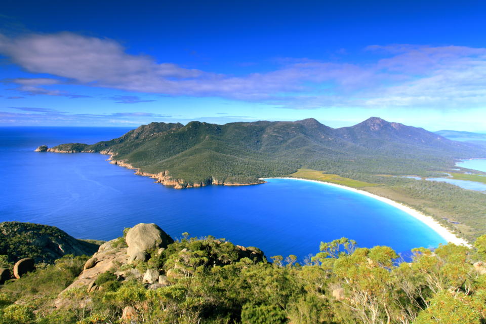 Wineglass Bay, Tasmania, Australia.