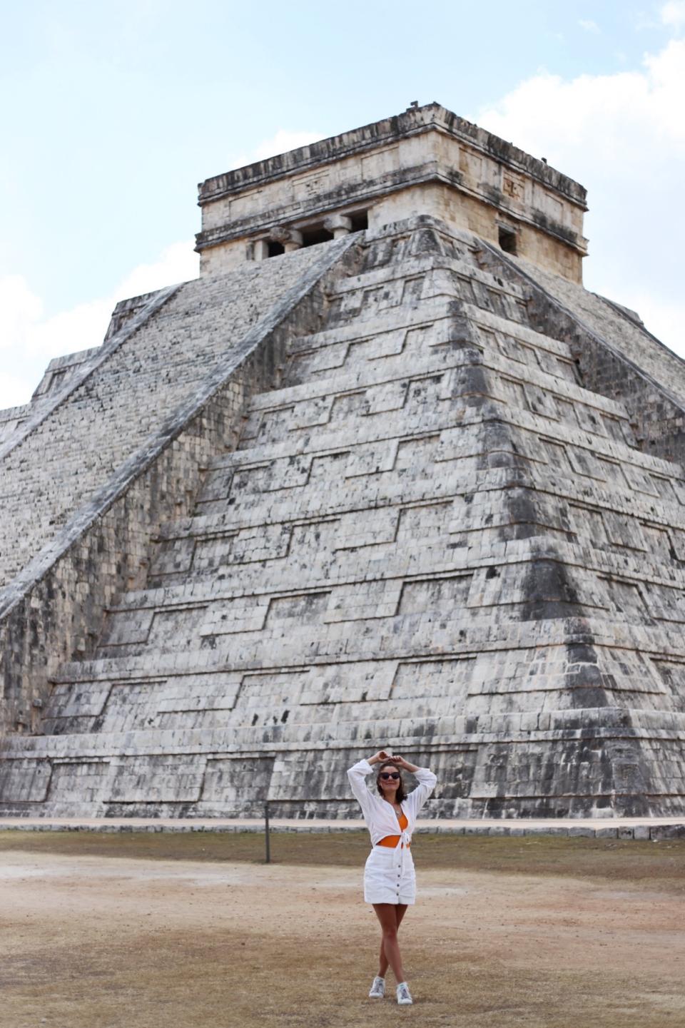 <p><a rel="nofollow noopener" href="http://www.chichenitza.com/" target="_blank" data-ylk="slk:Chichen Itza;elm:context_link;itc:0;sec:content-canvas" class="link ">Chichen Itza</a> may be the most visited archaeological site in Mexico, but don’t let that turn you off. It’s also one of the great mythical cities that dates back to pre-Columbian era of the Maya people. With an incredible history, it’s well worth a visit. And, you know, it makes for a pretty photo too. </p>