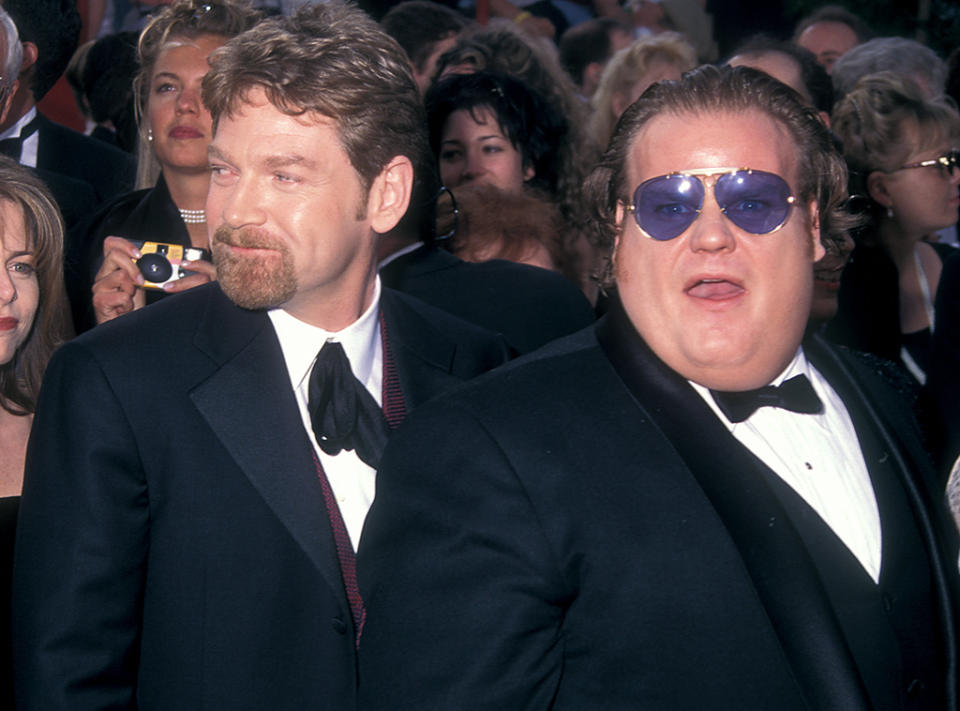 Kenneth Branagh and Chris Farley