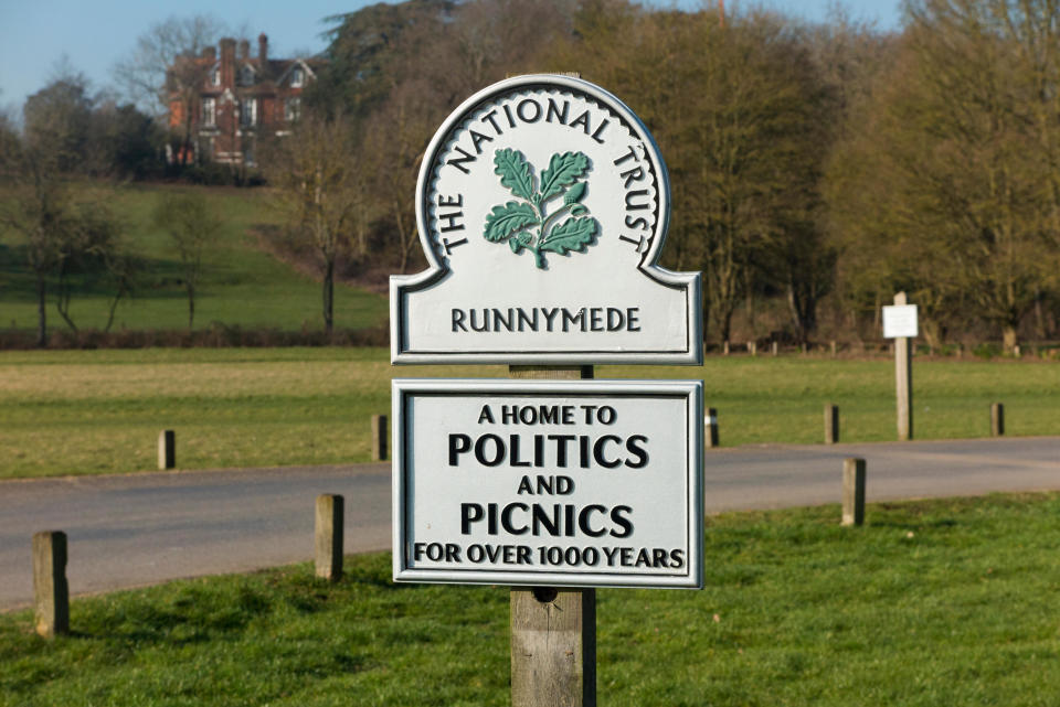 Redwood was based in Runnymede, Surrey, before he resigned from his duties as a PCSO. (Getty)