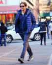 <p><a href="https://people.com/tag/bradley-cooper/" rel="nofollow noopener" target="_blank" data-ylk="slk:Bradley Cooper" class="link ">Bradley Cooper</a> bundles up in a puffer jacket for a walk about New York City on Nov. 21.</p>