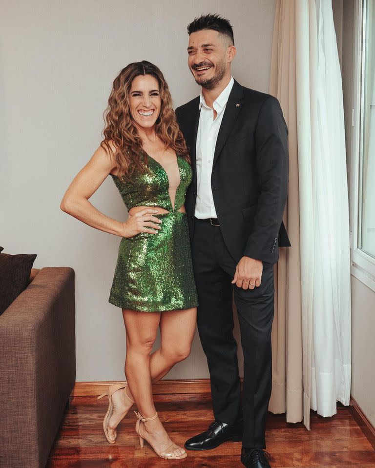 Soledad Pastorutti junto a su pareja, Jeremías