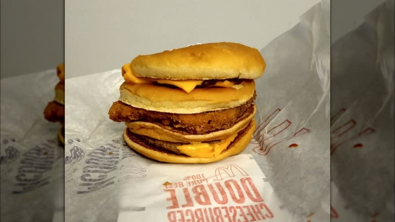 McGangBang burger McDonald's