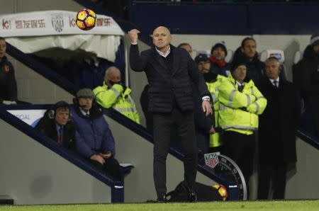 Britain Football Soccer - West Bromwich Albion v Hull City - Premier League - The Hawthorns - 2/1/17 Hull City manager Mike Phelan Reuters / Darren Staples Livepic