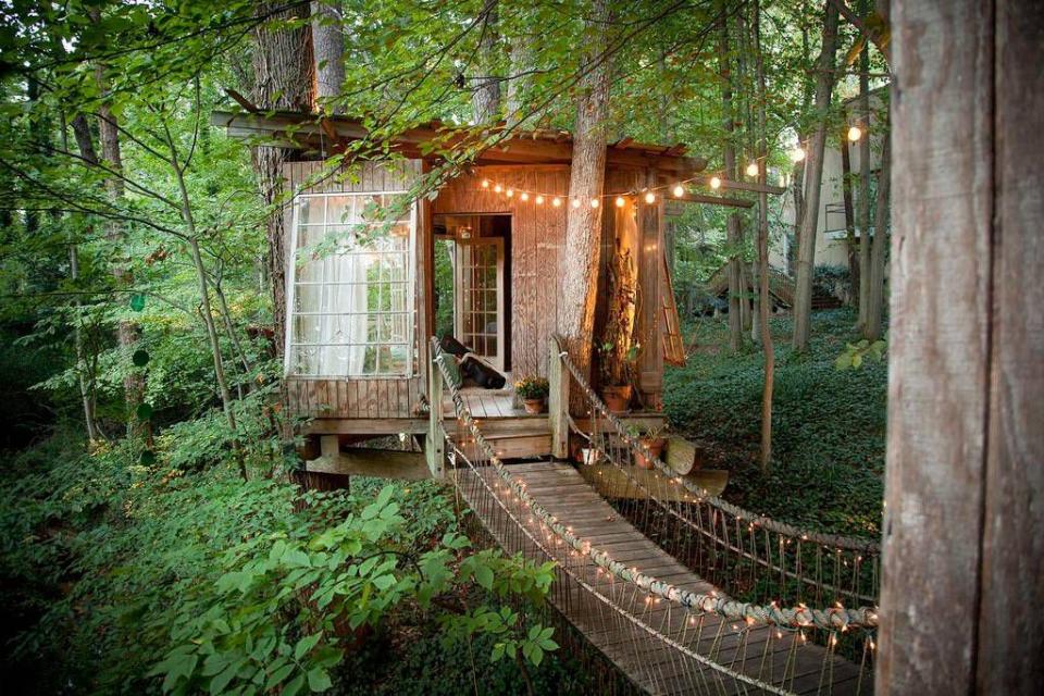 5) A Treehouse in Atlanta