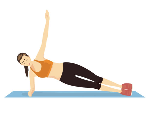 How to Do a Weighted Side Plank to Strengthen and Tone Your Obliques