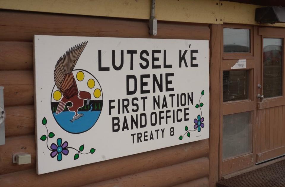 Łutsel K'e Dene First Nation is alleging that a law firm hired to help its businesses instead helped a former CEO defraud those businesses of millions of dollars. (Natalie Pressman/CBC - image credit)