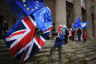 <p>Facciamo un viaggio tra i termini più importanti che in questi mesi post referendum stanno circolando per spiegare come sarà la dipartita britannica da Eurolandia. (Getty) </p>