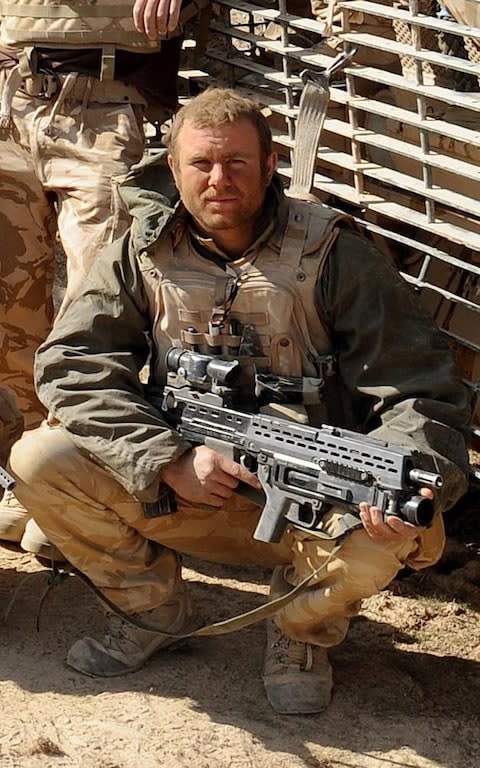 Nathan Hunt in Helmand province in Southern Afghanistan. - Credit:  John Stillwell