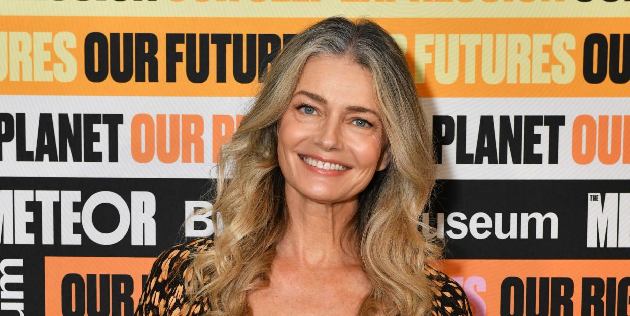 paulina porizkova at the meteor meet the moment