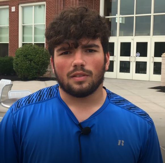 Caden Vertentes is an offensive lineman for the Somerset Berkley football team.