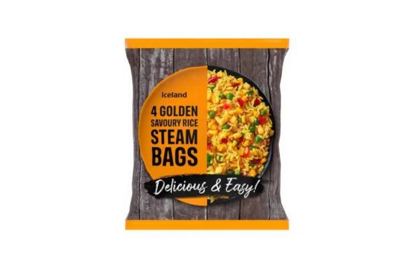 Iceland 4 Golden Savoury Rice Steam Bags