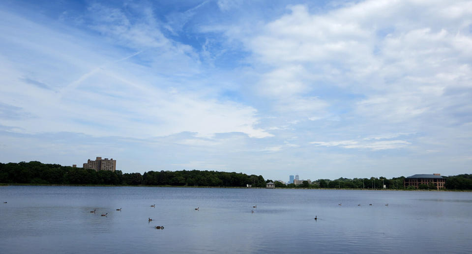 Chestnut Hill Reservoir in Boston.