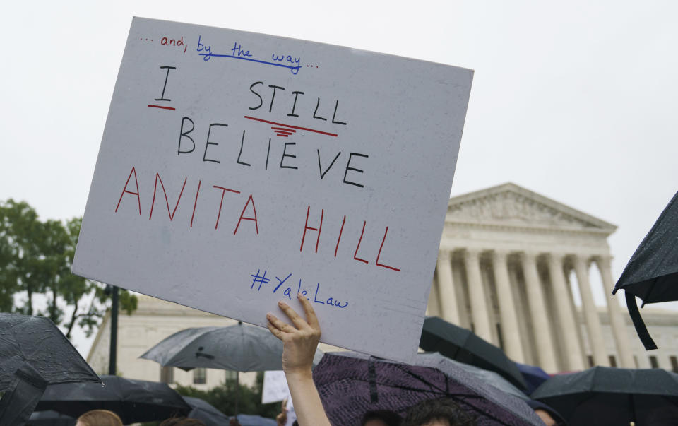 Anti-Kavanaugh protesters