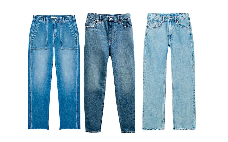 maje gap weekday denim jeans