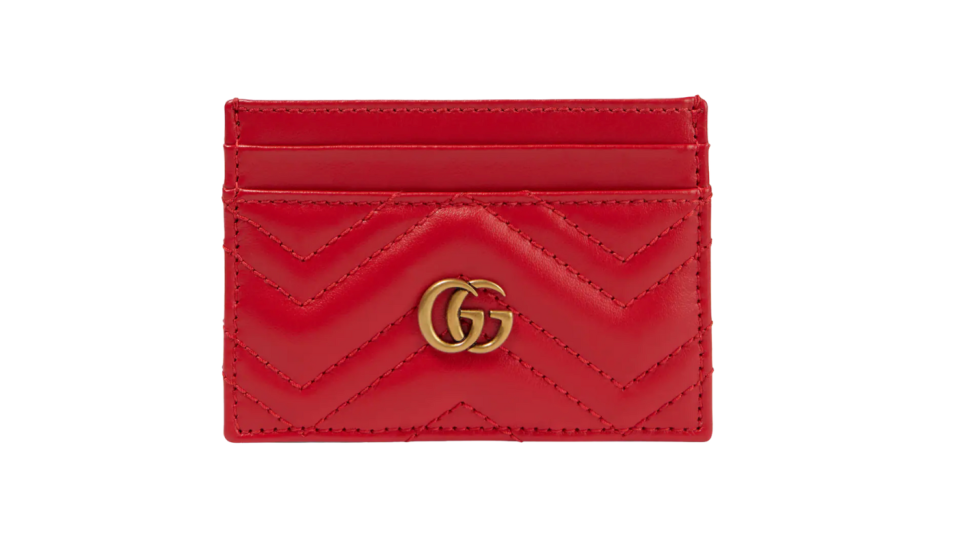 GG Marmont leather card holder