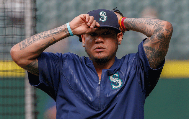 Are King Felix's days of wearing the ace crown for the M's over? (Getty)