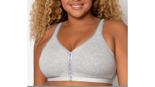 Front Close Bras for Older Women, Women's Comfortable Breathable