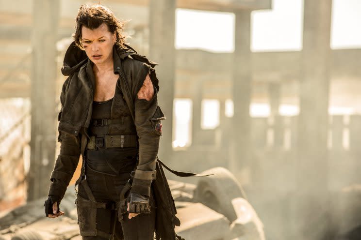 Jovovich... is a bit sceptical about the Resident Evil reboot - Credit: Constantin Film