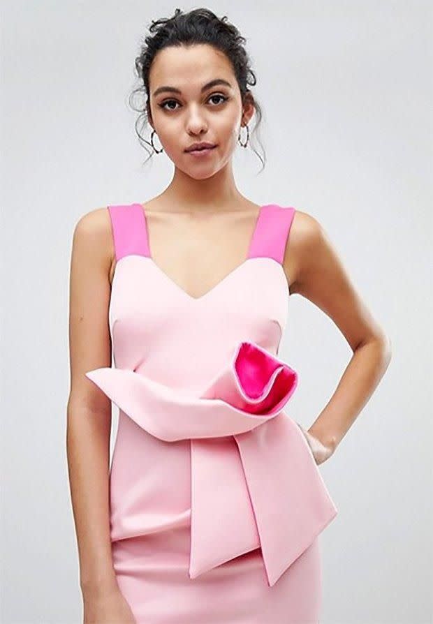 People have compared this dress to a vagina. Photo: ASOS