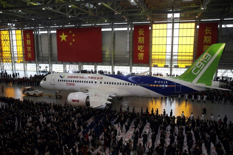 Commercial Aircraft Corporation of China (COMAC) had already received 570 orders by the end of last year, almost all from domestic airlines