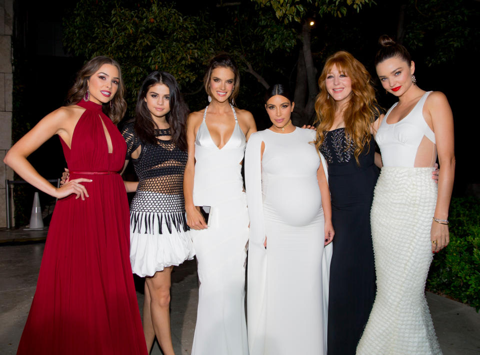 Olivia Culpo, Selena Gomez, Alessandra Ambrosio, Charlotte Tilbury, and Miranda Kerr