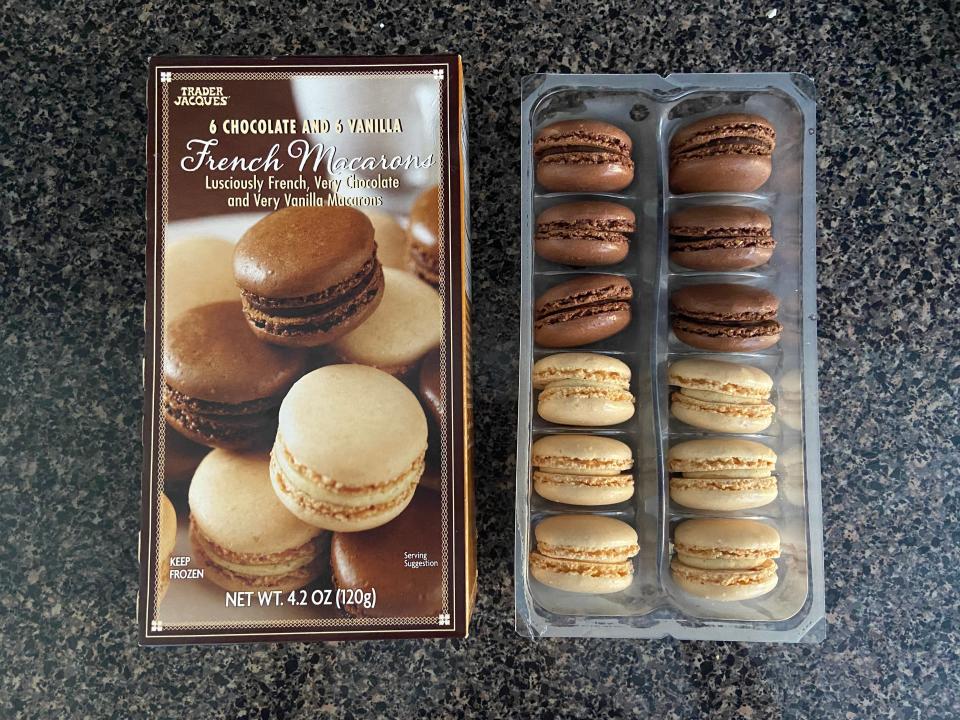 trader joe's macarons