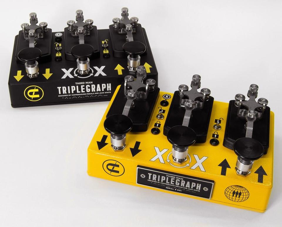 Jack White Announces Third Man coppersound pedal triplegraph