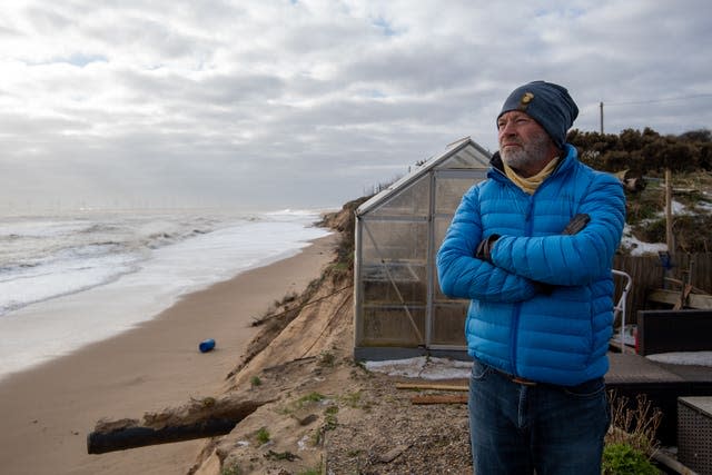 Hemsby cliff erosion – Norfolk