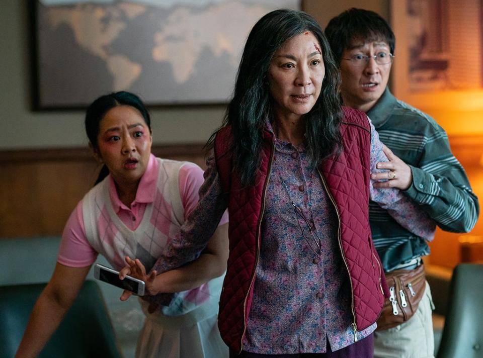 Everything Everywhere All At Once, Stephanie Hsu, Ke Huy Quan, Michelle Yeoh