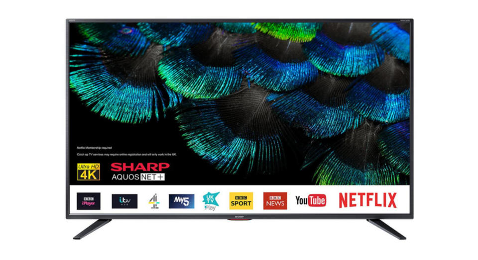 Sharp 50BJ5K 50 inch 4K Ultra HD Smart TV with Freeview Play